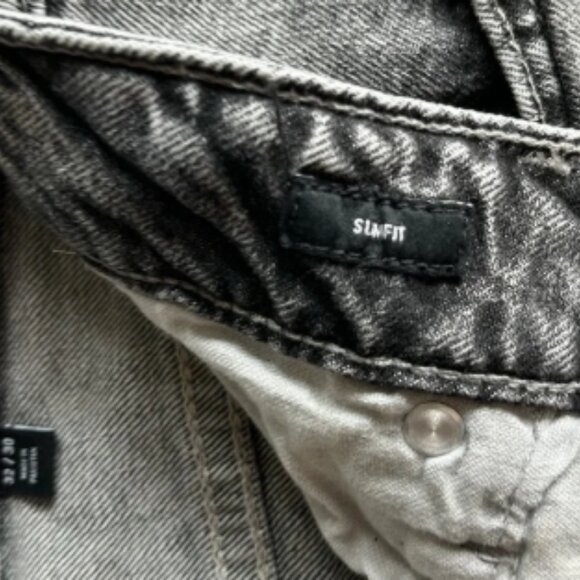 NWOT Bonobos Men’s Jeans Slim Fit Size 32x30 Gray Wash - Picture 6 of 11